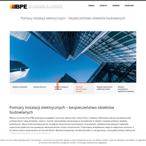 Pomiary oświetlenia ewakuacyjnego w Wrocławiu