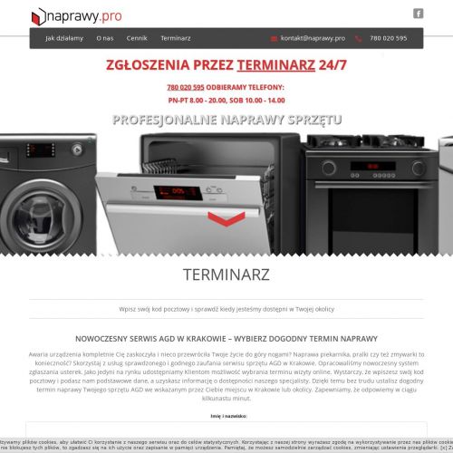 Naprawa kuchenek - Kraków