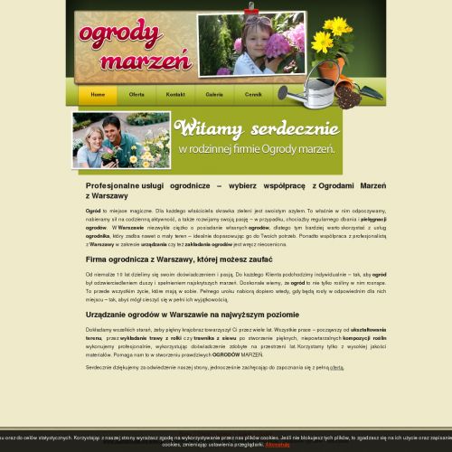 Zakładanie ogrodów w Warszawie