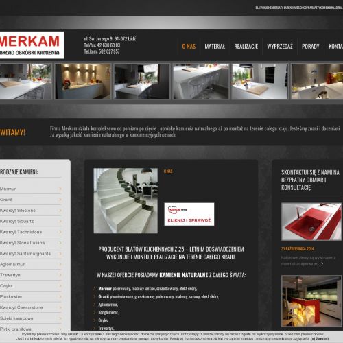 Kominki z marmuru łódź w Łodzi