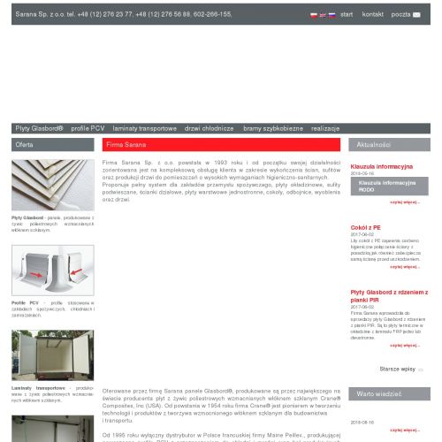 Skawina - drzwi chłodnicze