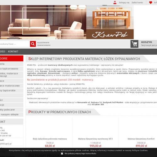 Łóżka tapicerowane