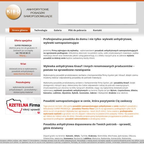 Wylewki anhydrytowe Bytom