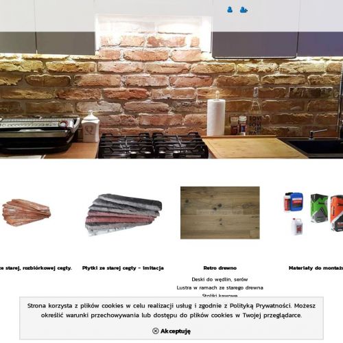 Warszawa - cegła rozbiórkowa