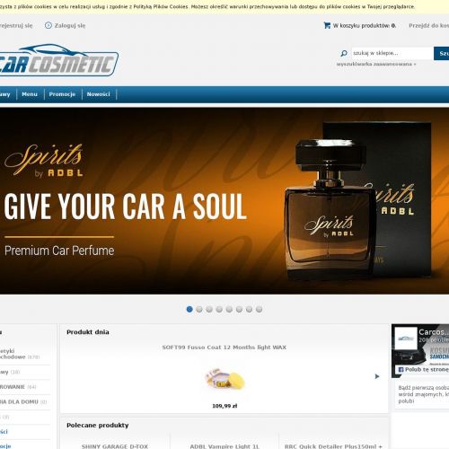 Kosmetyki do samochodu sklep