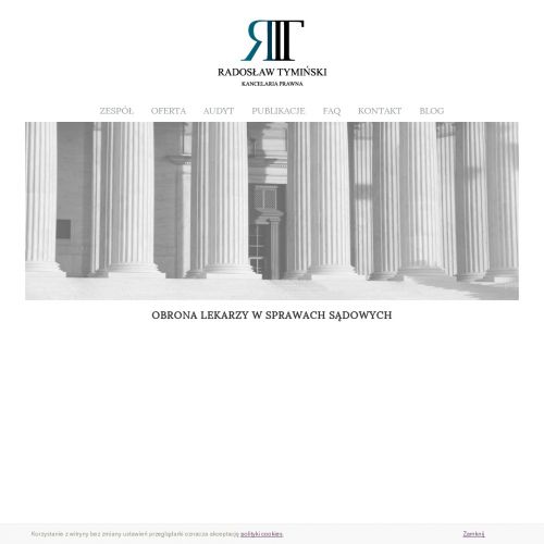 Adwokat sprawy medyczne Warszawa