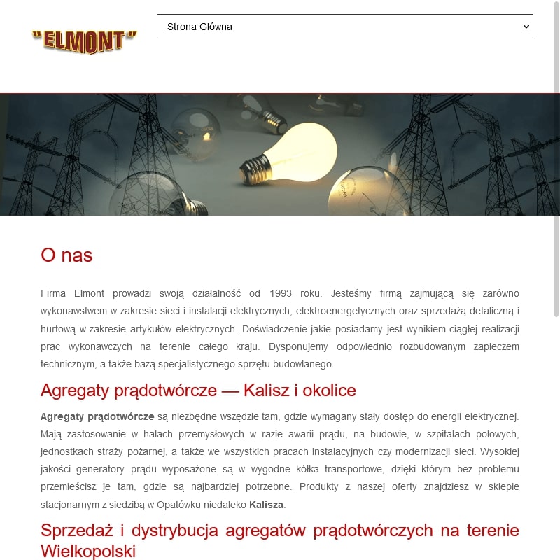 Wynajem agregatów prądotwórczych cena w Opatówek