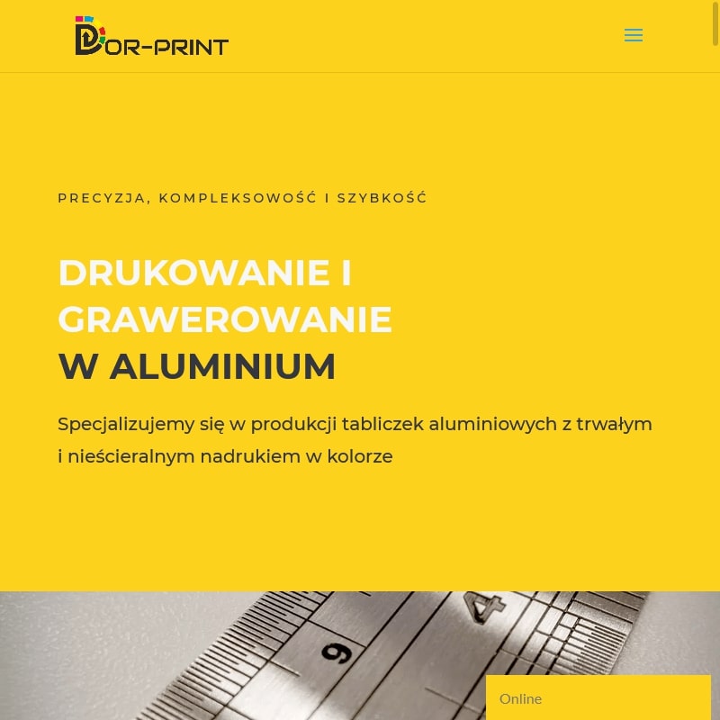 Tablice aluminiowe reklamowe