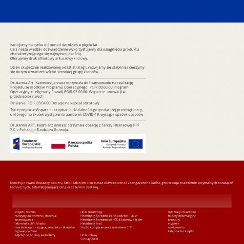 Drukarnia offsetowa - Warszawa