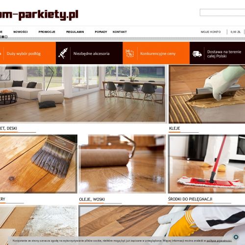 Warszawa - parkiety olejowane