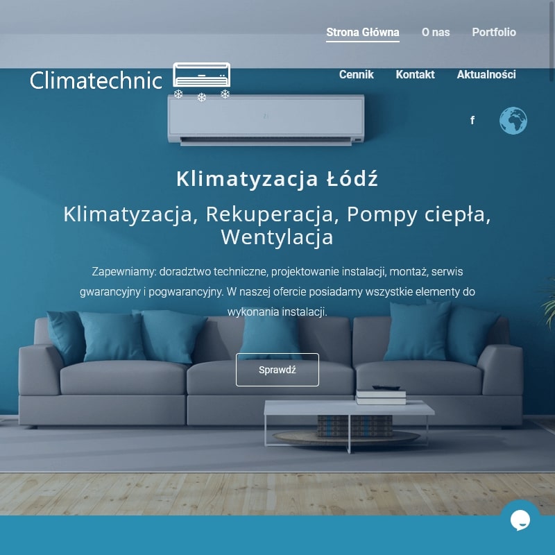 Zgierz - ogrzewanie nadmuchowe