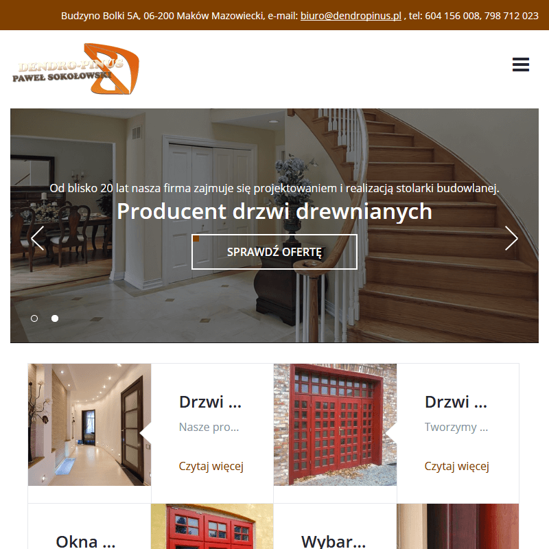 Producent drzwi w Ostrołęce