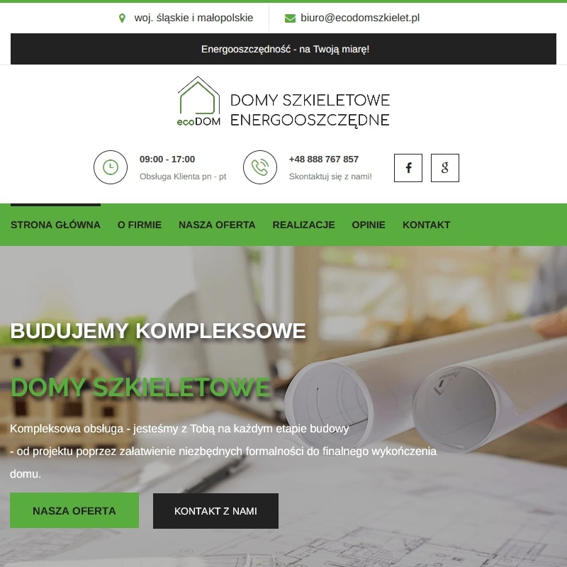 Częstochowa - domy szkieletowe małopolskie