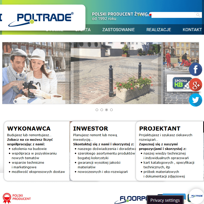 Producent żywic - Warszawa