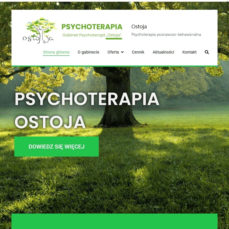 Psychoterapia warszawa cennik w Warszawie