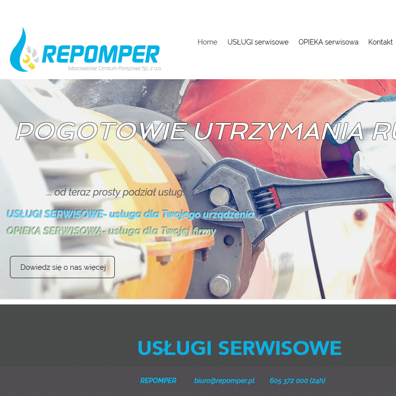 Warszawa - pomiar wydajności pomp