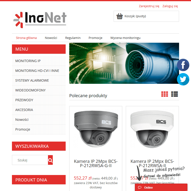 Kamera ip szybkoobrotowa