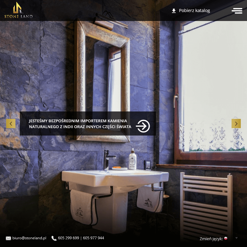 Kamień dekoracyjny wewnętrzny - Wrocław