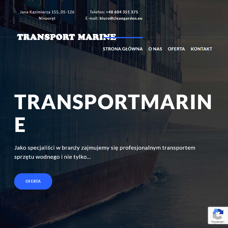 Warszawa - transport jachtów