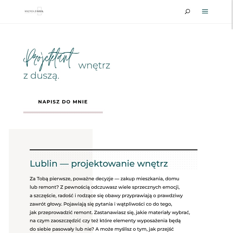 Projektant wnętrz Lublin